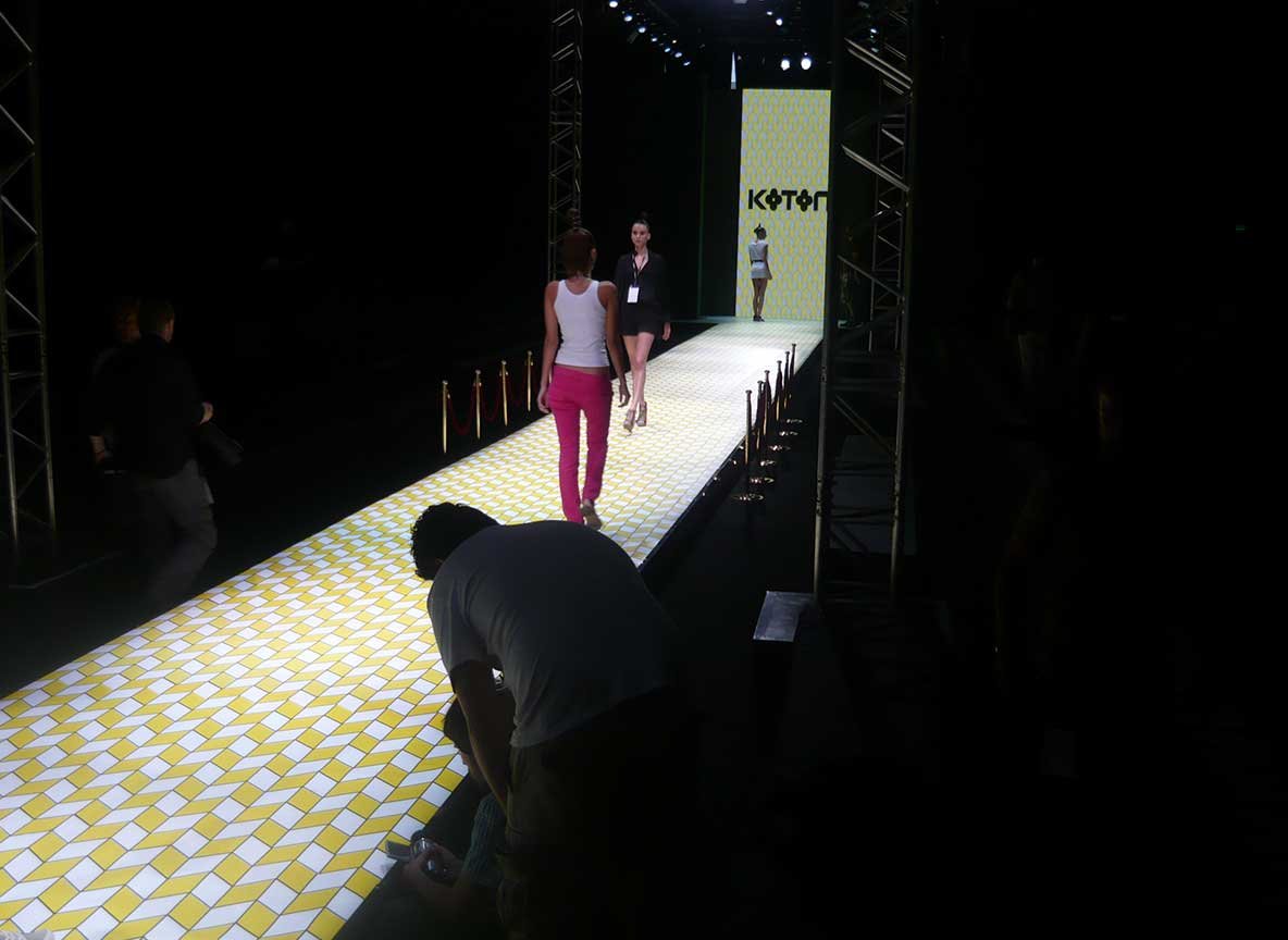Runway Graphics & Stage Setup for KOTON Fashion Event