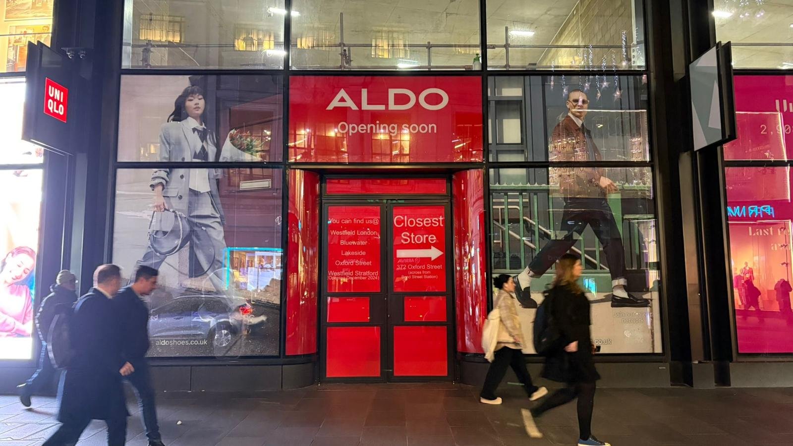 Window Graphics for ALDO Urban Storefront Launch