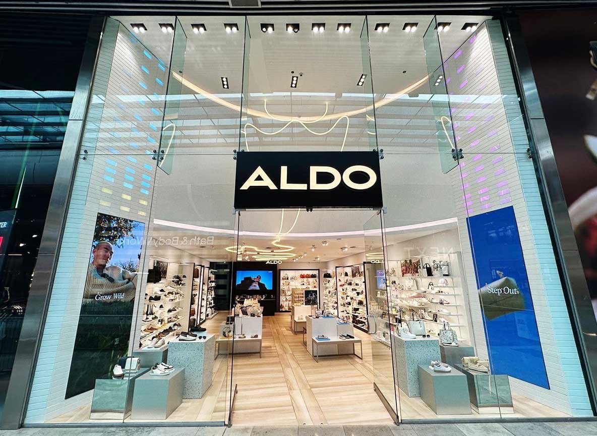 Complete Shop Fit-Out for ALDO Fashion Store – Facade, Interior & Digital Integration