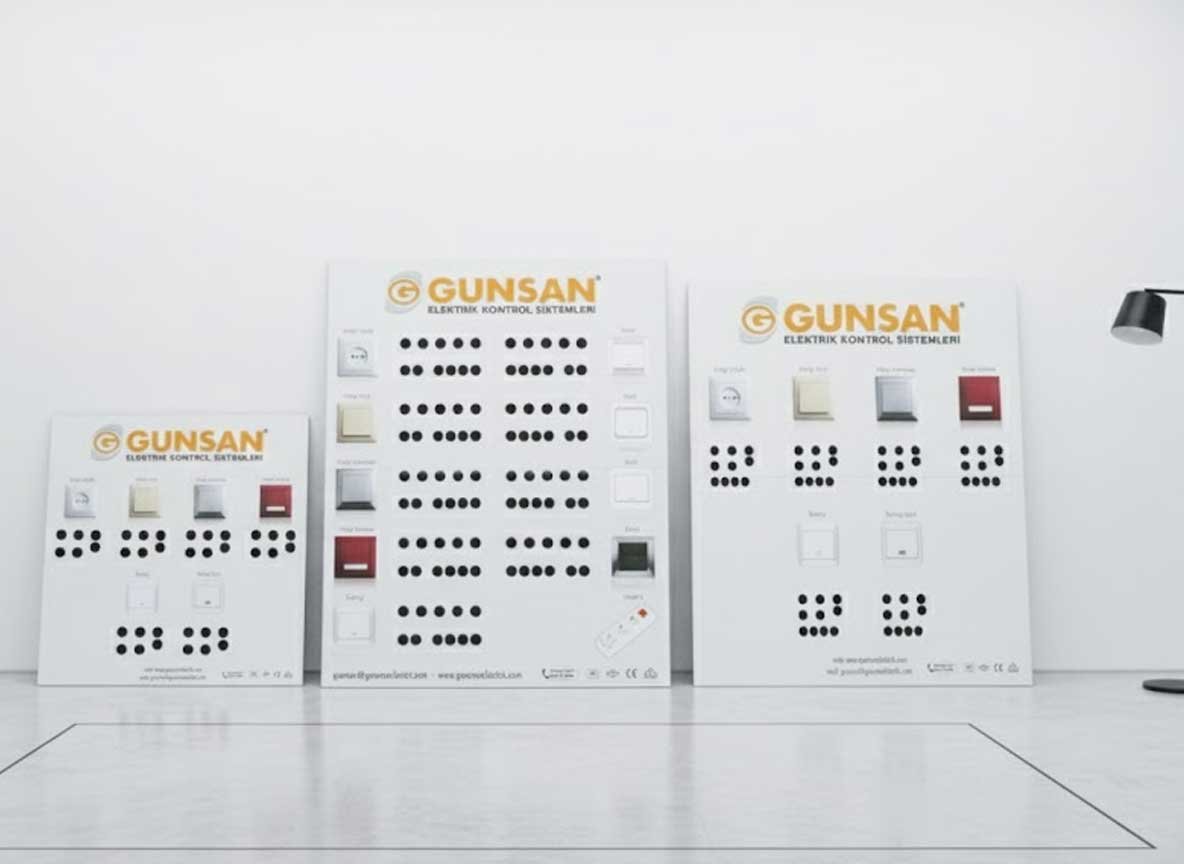 Gunsan Outdoor Product Display – Electrical Component Showcase