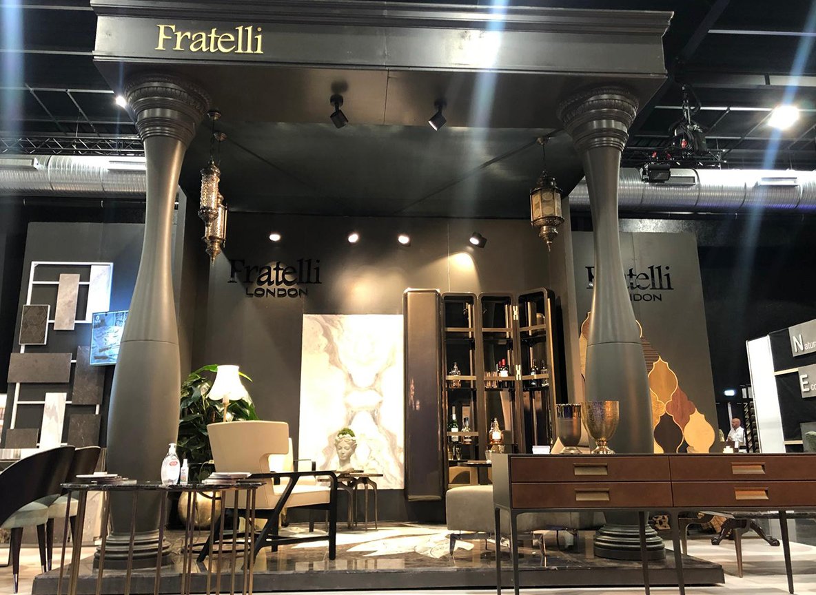 Fratelli Exhibition Booth – Classical Interior Design Showcase