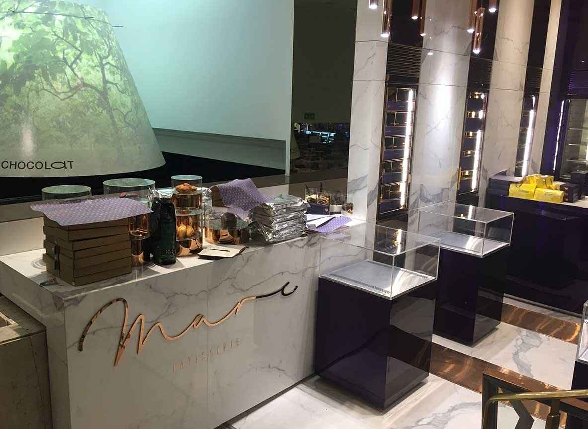 Full Shop Fit-Out & Counter Branding for Mari Patisserie