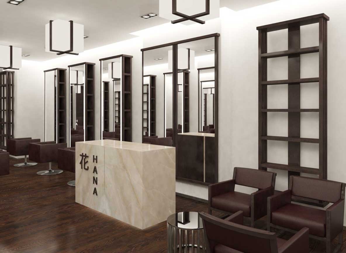 Full Shop Fit-Out for HANA Hair Salon