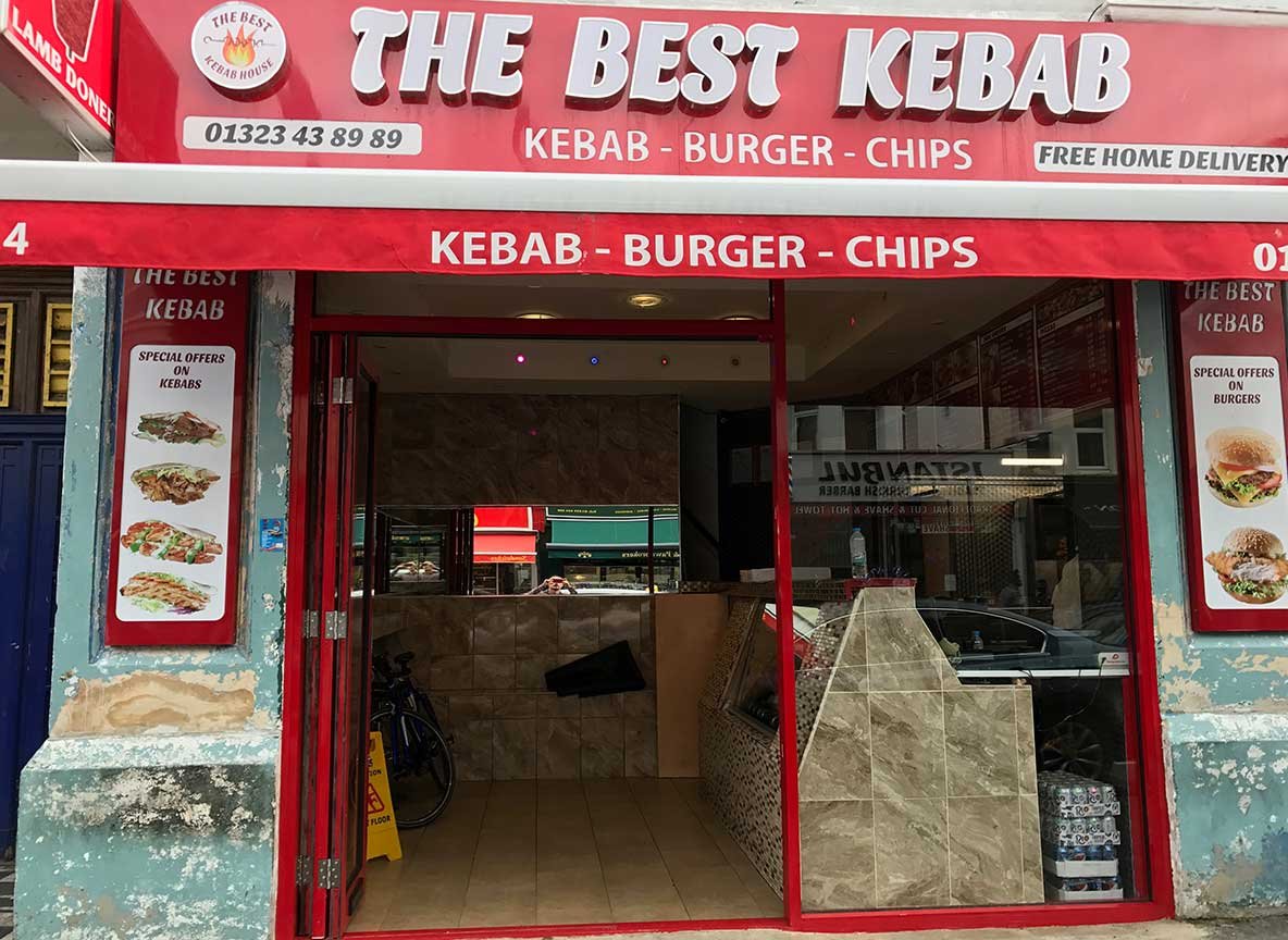 Exterior Signage & Window Graphics for The Best Kebab